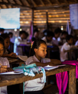 Girl students in the Dzaleka refugee camp. (Jesuit Refugee Service)