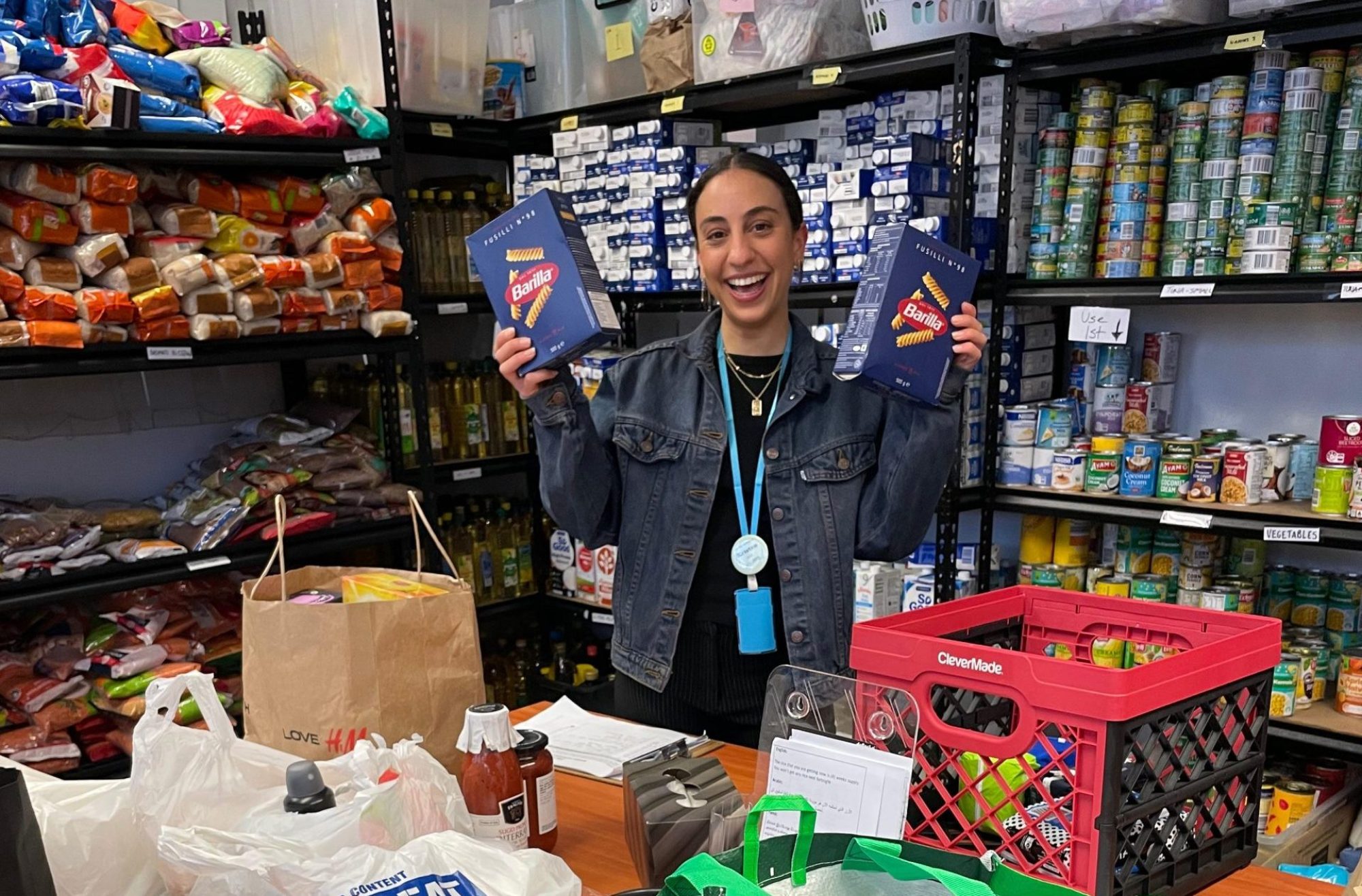Kristen in JRS Australia Foodbank