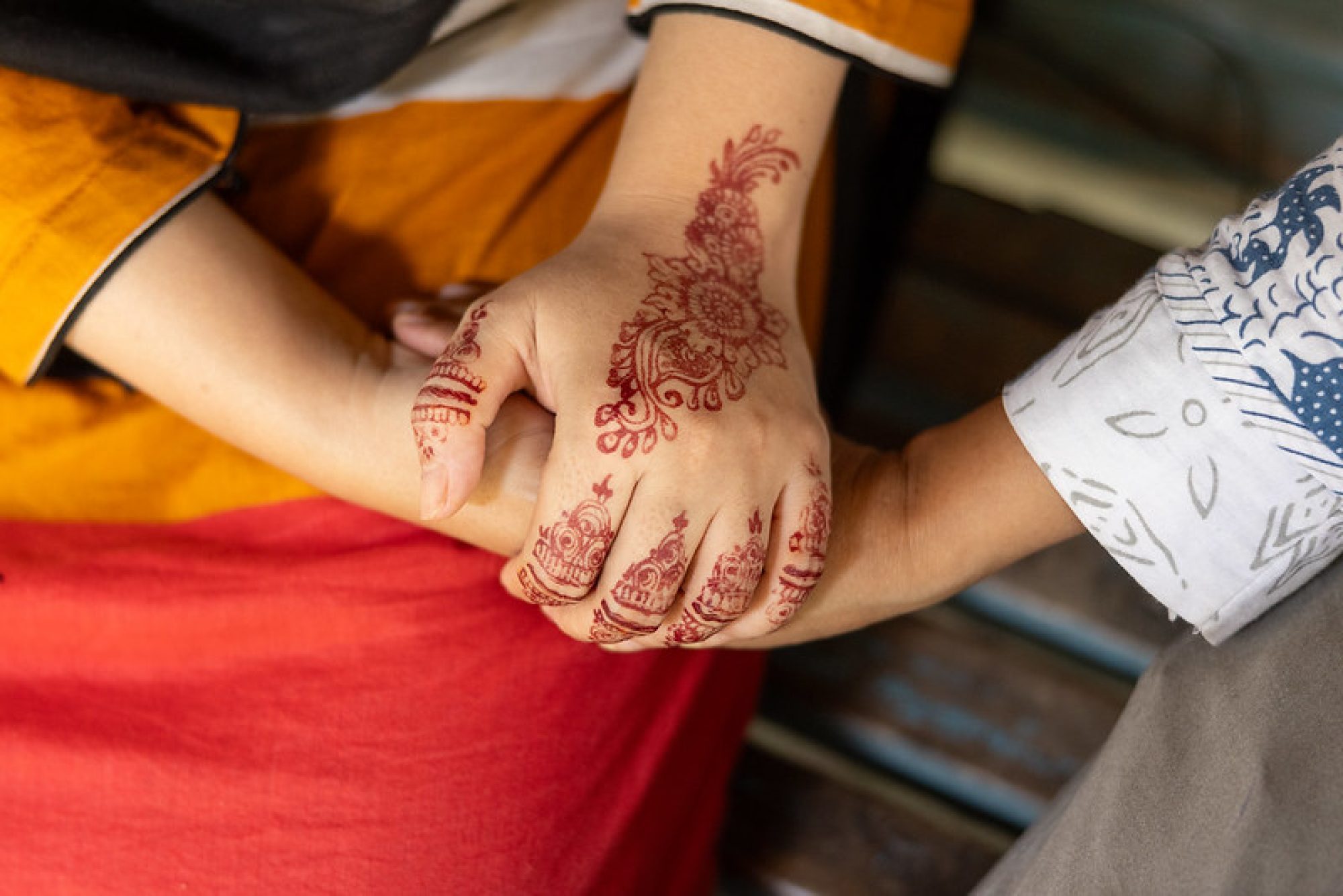 The group carries out activities such as embroidery and crochet with the aim of focusing on the wellbeing of refugee women and creating livelihood pathways.