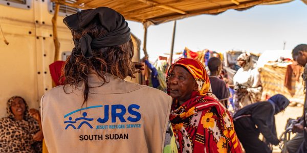 Transit Centre. Renk, South Sudan People fleeing the conflict in Sudan arrive in Renk, South Sudan, a transit point for thousands of women, children, and men.